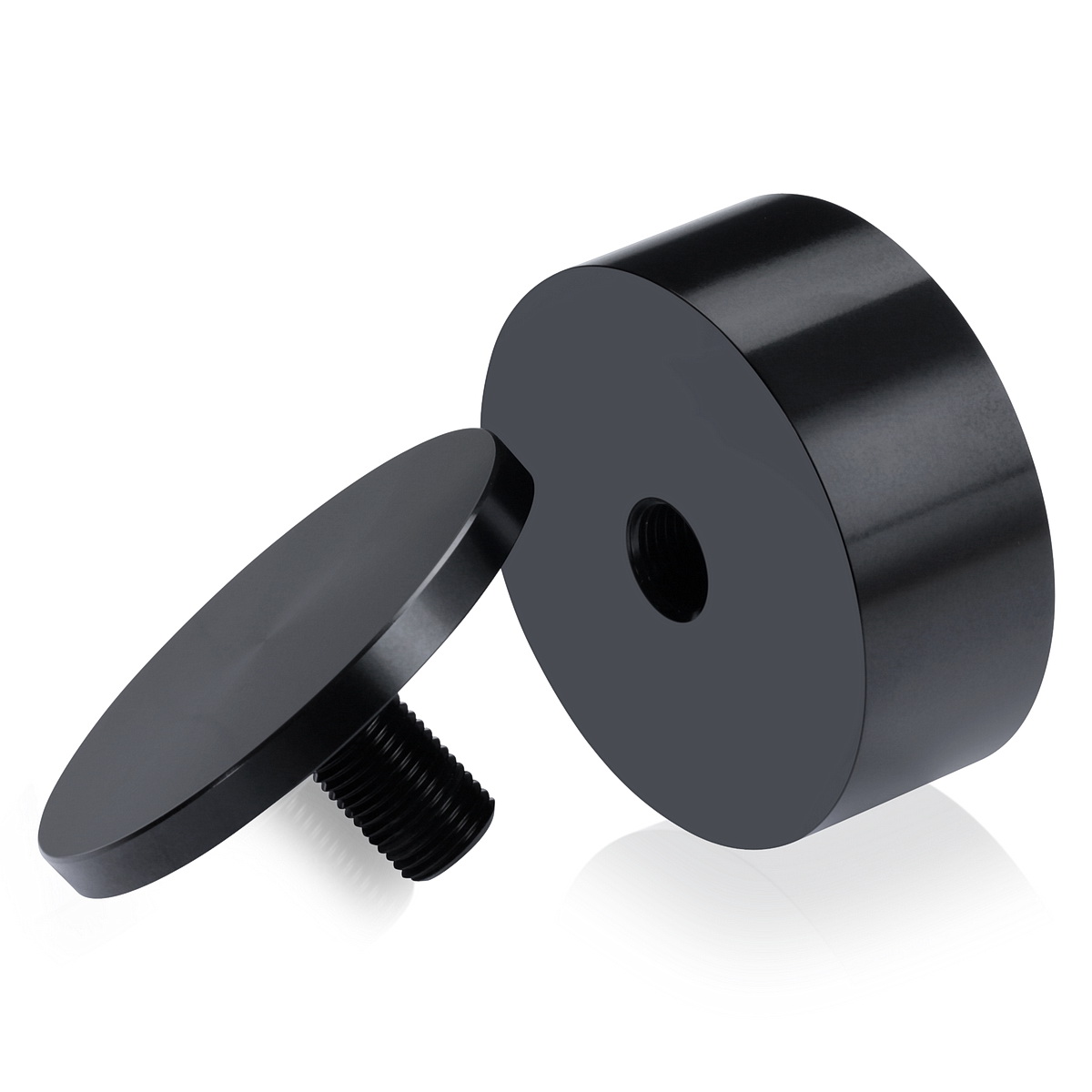 Affordable Aluminum Standoffs, Diameter 2'', Standoff 3/4'', Aluminum