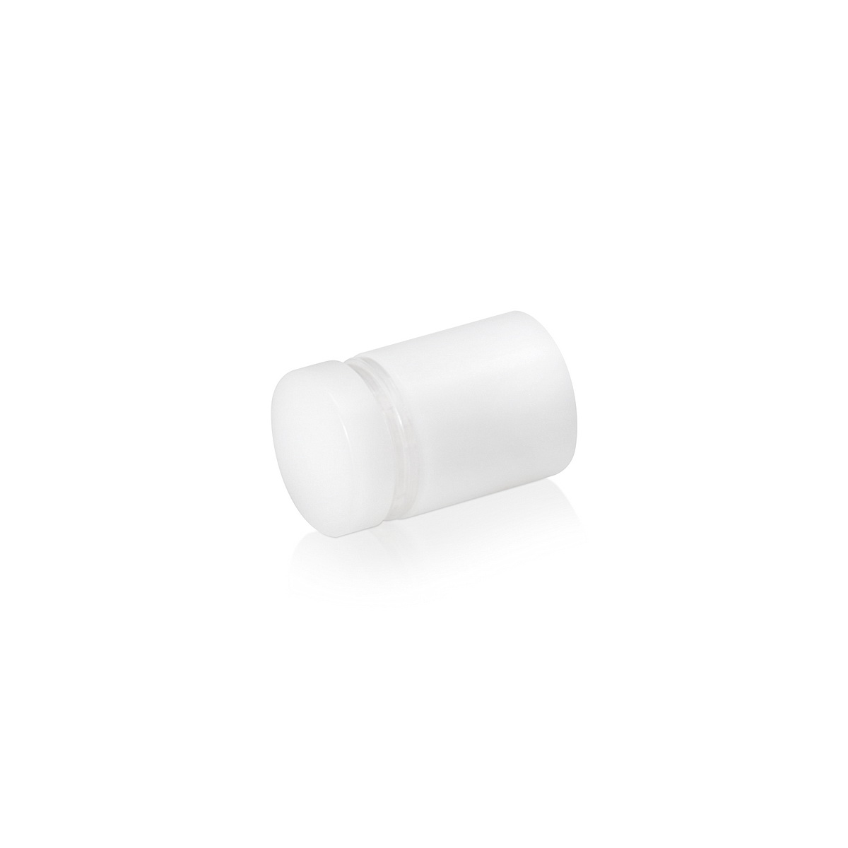 Tamper Proof White Acrylic Flat Head Standoffs, Diameter: 1'', Standoff ...