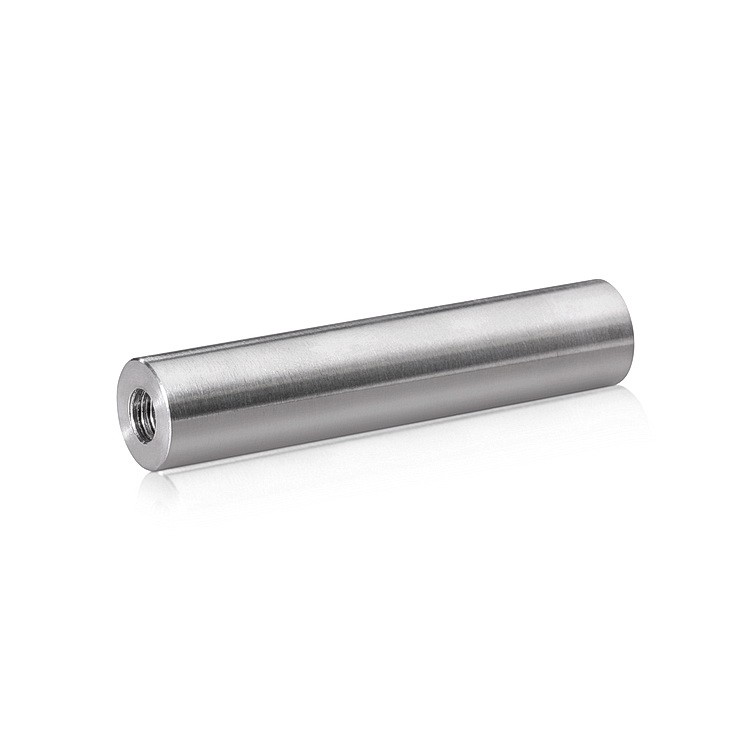 5/16-18 Threaded Barrels Diameter: 5/8'', Length: 3'', Stainless Steel Grade 304 [Required Material Hole Size: 3/8'' ]