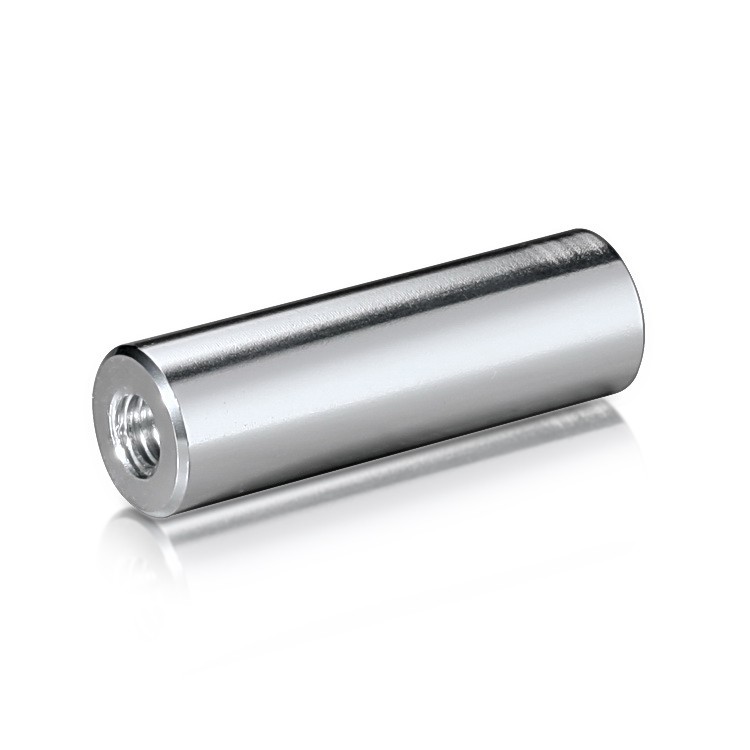 5/16-18 Threaded Barrels Diameter: 5/8'', Length: 2'', Polished Finish Grade 304 [Required Material Hole Size: 3/8'' ]