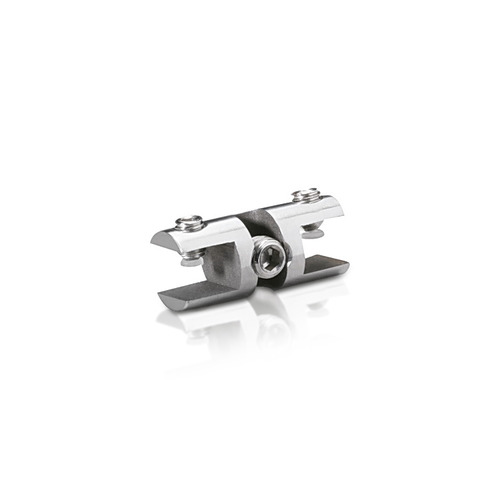 Vertical Support - Up to 3/8'' - Double Sided - Panel Grip - Stainless Steel - For Rod