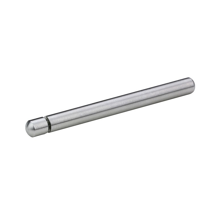1/4'' Diameter x 2'' Length Conical Desktop Table Standoffs (Stainless Steel Satin Brushed Standoffs) [Required Material Hole Size: 7/32'']