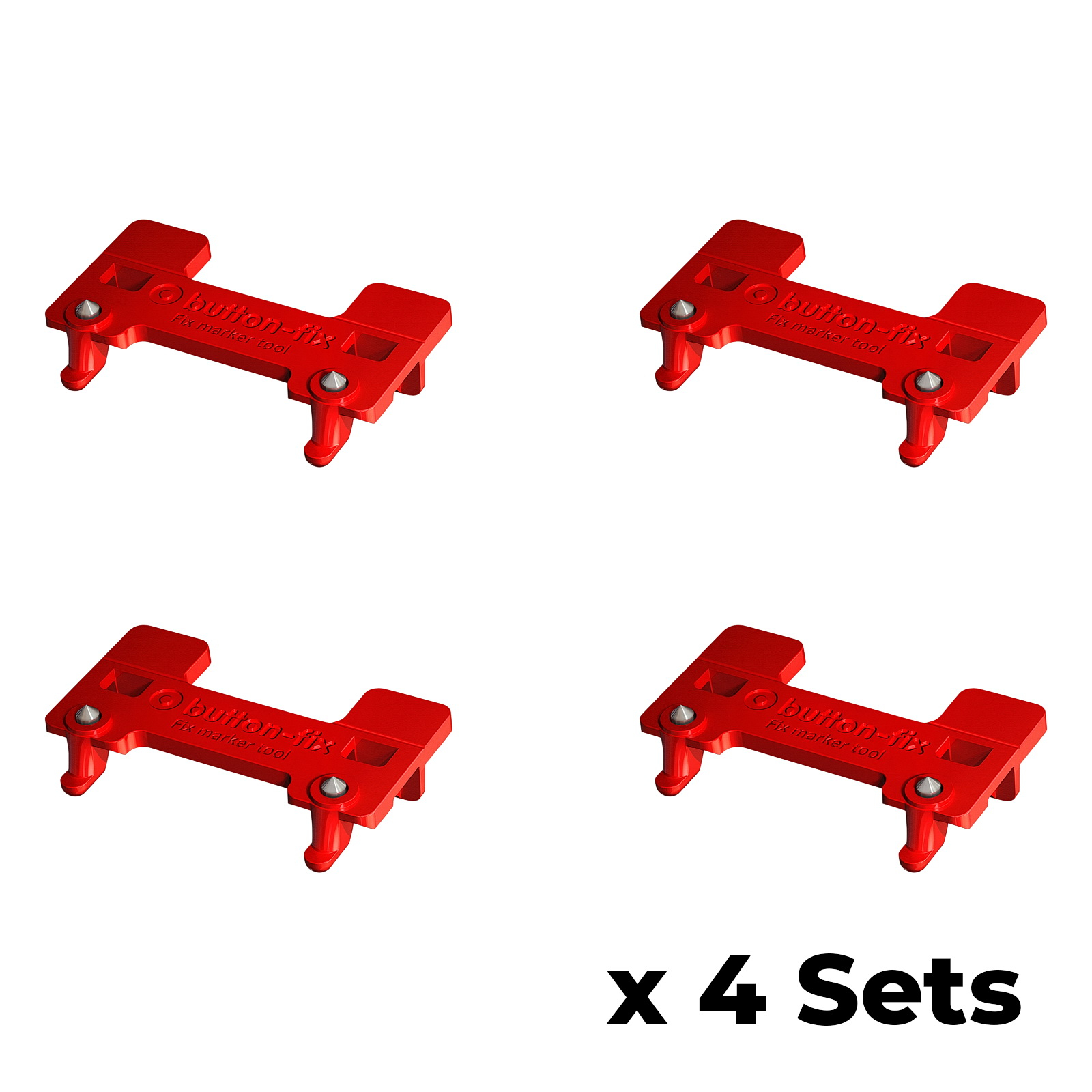 Button Fix Type 2 Bracket Fix Marker Tool Guide Kit Connecting Panels x4