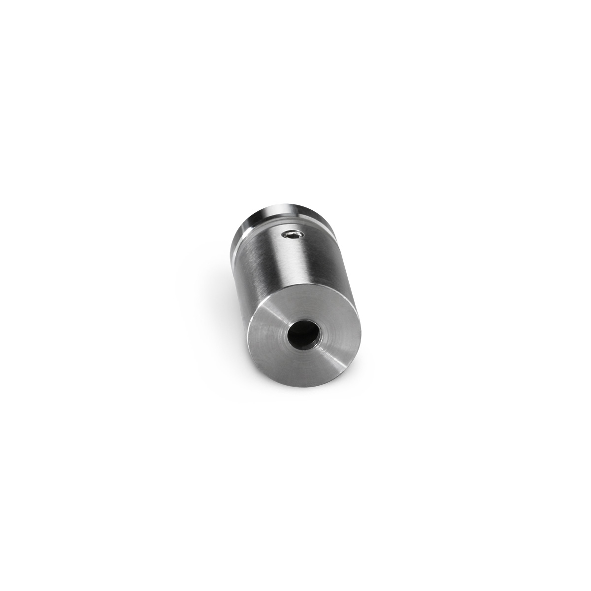 3/4'' Diameter X 1'' Barrel Length Stainless Steel Sandoffs Flat Head Satin Brushed Finish Grade 304 (for Inside & Outside Use) [Required Material Hole Size: 3/8'']