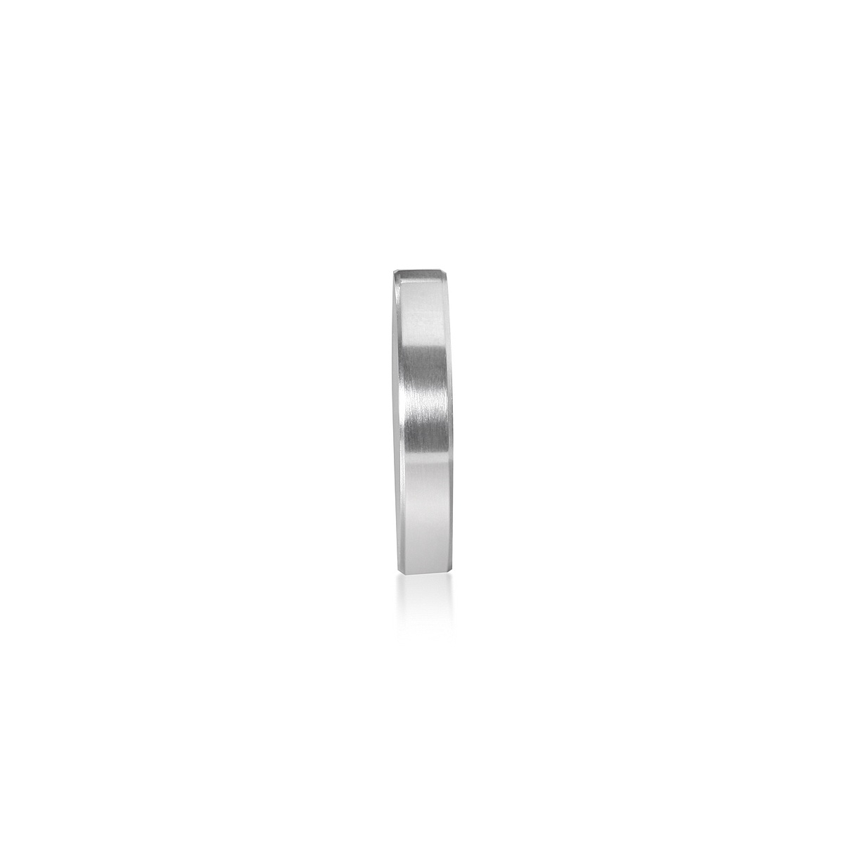 3/8-16 Threaded Barrels Diameter: 1 1/2'', Length: 1/4'',  Stainless Steel 304, Brushed Satin Finish [Required Material Hole Size: 3/8'' ]