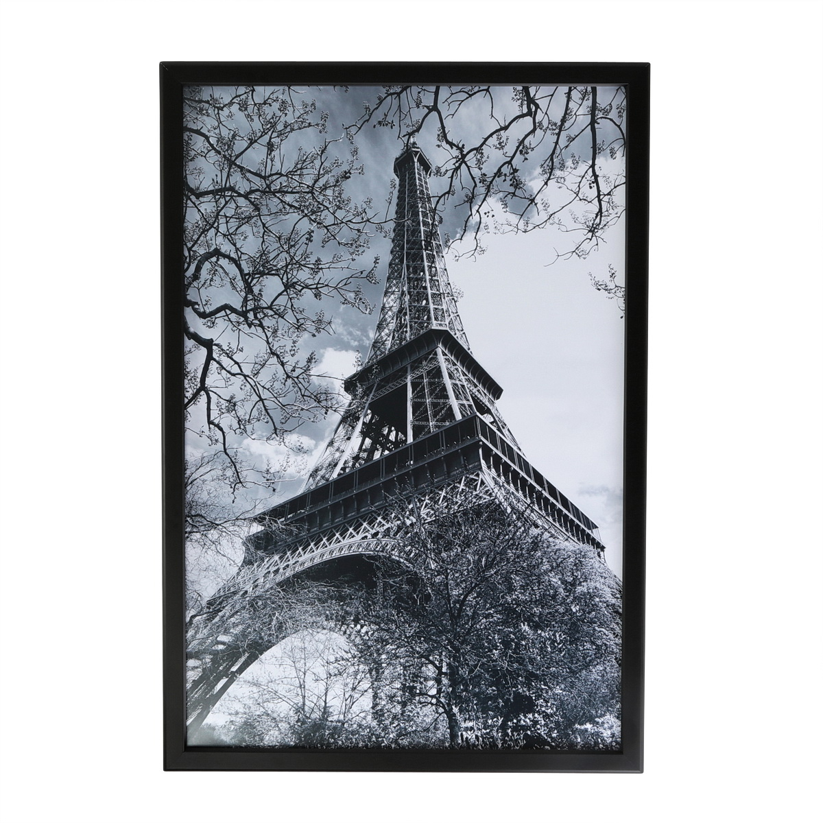 Aluminum Front Load Easy Snap Wall Poster Frame, Black, 1.25'' profile,  24''x36''