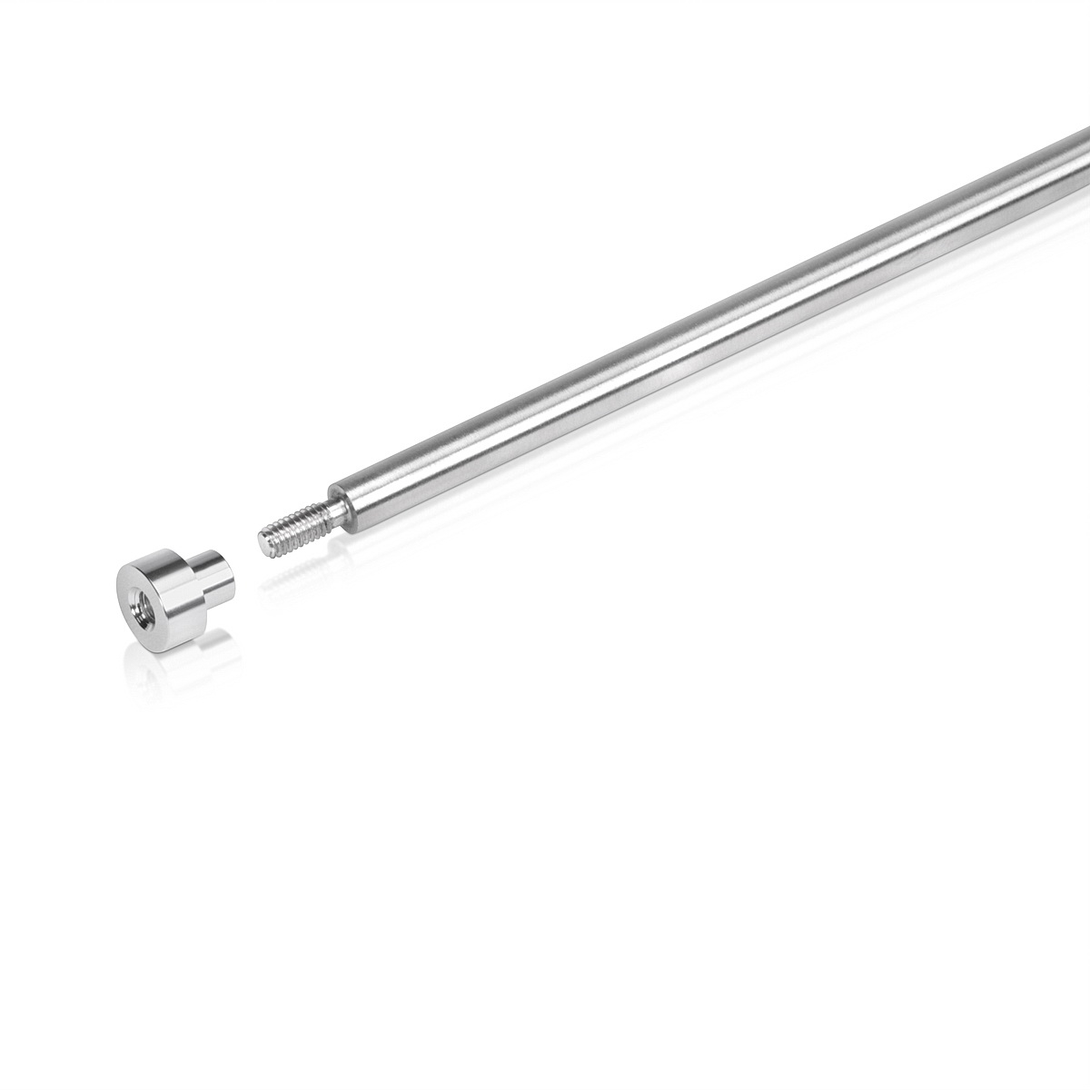 Nut Support (Threaded M4) For Ceiling Rod Suspended Aluminum Kit  (Sold without Rod)