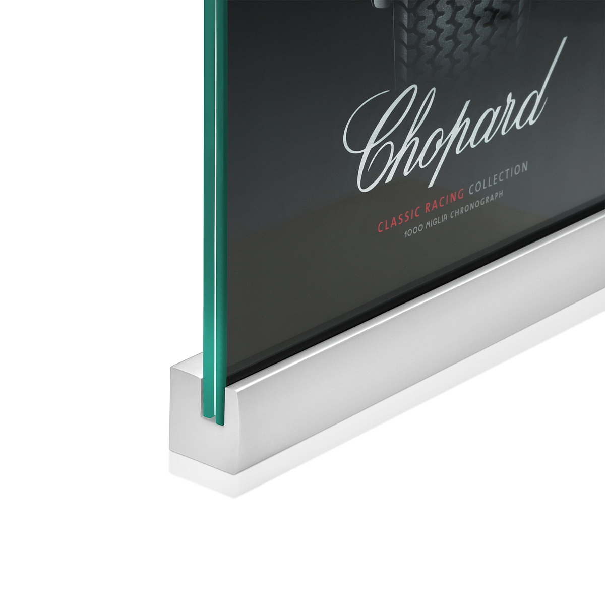 Sign Clamp in 3 1/8'' (80 mm) length X 1'' (25.4 mm) wide - Chrome Polished