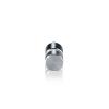 Un Threaded Barrels O.D.: 5/8'' (0.63''), I.D: 5/16'' (0.31'' -0/+0.1'') Length: 3/16'' (0.19''), Clear Anodized [Required Material Hole Size: 3/16'' ]