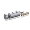 5/16-18 Threaded Barrels Diameter: 5/8'', Length: 1 1/2'', Polished Finish Grade 304 [Required Material Hole Size: 3/8'' ]