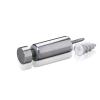 5/16-18 Threaded Barrels Diameter: 5/8'', Length: 1 1/2'', Polished Finish Grade 304 [Required Material Hole Size: 3/8'' ]