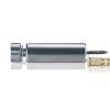 10-24 Threaded Barrels Diameter: 1/2'', Length: 2'', Clear Anodized [Required Material Hole Size: 7/32'' ]