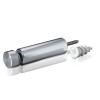 1/4-20 Threaded Barrels Diameter: 5/8'', Length: 2'', Clear Anodized [Required Material Hole Size: 17/64'' ]