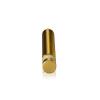 5/16-18 Threaded Barrels Diameter: 5/8'', Length: 3'', Gold Anodized [Required Material Hole Size: 3/8'' ]