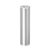 1/4-20 Threaded Barrels Diameter: 3/4'', Length: 3'', Clear Anodized [Required Material Hole Size: 17/64'' ]