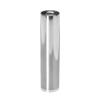 1/4-20 Threaded Barrels Diameter: 3/4'', Length: 3'', Polished Finish Grade 304 [Required Material Hole Size: 17/64'' ]