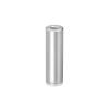 1/4-20 Threaded Barrels Diameter: 5/8'', Length: 2'', Clear Anodized [Required Material Hole Size: 17/64'' ]
