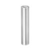 1/4-20 Threaded Barrels Diameter: 5/8'', Length: 3'', Clear Anodized [Required Material Hole Size: 17/64'' ]