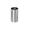 1/4-20 Threaded Barrels Diameter: 7/8'', Length: 1 1/2'', Brushed Satin Finish Grade 304 [Required Material Hole Size: 17/64'' ]