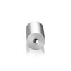 1/4-20 Threaded Barrels Diameter: 7/8'', Length: 1 1/2'', Clear Anodized [Required Material Hole Size: 17/64'' ]