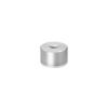 1/4-20 Threaded Barrels Diameter: 7/8'', Length: 1/2'', Clear Anodized [Required Material Hole Size: 17/64'' ]