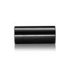 1/4-20 Threaded Barrels Diameter: 7/8'', Length: 2'', Black Anodized [Required Material Hole Size: 17/64'' ]