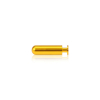 5/16'' Diameter x 1'' Length Desktop Table Standoffs (Gold Anodized) [Required Material Hole Size: 3/16'']