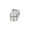 7/8'' Diameter X 1/2'' Barrel Length, (304) Stainless Steel Brushed Finish. Easy Fasten Standoff (For Inside / Outside use) Tamper Proof Standoff [Required Material Hole Size: 7/16'']