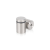 7/8'' Diameter X 1'' Barrel Length, (304) Stainless Steel Brushed Finish. Easy Fasten Standoff (For Inside / Outside use) Tamper Proof Standoff [Required Material Hole Size: 7/16'']