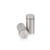 1'' Diameter X 1-3/4'' Barrel Length, (304) Stainless Steel Brushed Finish. Easy Fasten Standoff (For Inside / Outside use) Tamper Proof Standoff [Required Material Hole Size: 7/16'']