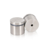 1-1/4'' Diameter X 3/4'' Barrel Length, (304) Stainless Steel Brushed Finish. Easy Fasten Standoff (For Inside / Outside use) Tamper Proof Standoff [Required Material Hole Size: 7/16'']