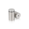 1-1/4'' Diameter X 1-3/4'' Barrel Length, (304) Stainless Steel Brushed Finish. Easy Fasten Standoff (For Inside / Outside use) Tamper Proof Standoff [Required Material Hole Size: 7/16'']