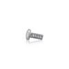 Machine screws, Phillips pan head, Zinc plated steel, #6-32 x 3''