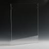 Clear Acrylic Wall Frame with magnets, accommodates  11 x 17 media (sold Without Hardware)
