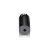7/8'' Diameter X 1-3/4'' Barrel Length, Aluminum Rounded Head Standoffs, Titanium Anodized Finish Easy Fasten Standoff (For Inside / Outside use) [Required Material Hole Size: 7/16'']