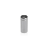 1/2'' Diameter X 1'' Barrel Length, Affordable Aluminum Standoffs, Steel Grey Anodized Finish Easy Fasten Standoff (For Inside / Outside use) [Required Material Hole Size: 3/8'']