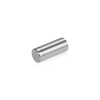 1/2'' Diameter X 1'' Barrel Length, Affordable Aluminum Standoffs, Steel Grey Anodized Finish Easy Fasten Standoff (For Inside / Outside use) [Required Material Hole Size: 3/8'']
