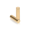 1/2'' Diameter X 1-1/2'' Barrel Length, Affordable Aluminum Standoffs, Champagne Anodized Finish Easy Fasten Standoff (For Inside / Outside use) [Required Material Hole Size: 3/8'']
