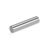 1/2'' Diameter X 2'' Barrel Length, Affordable Aluminum Standoffs, Steel Grey Anodized Finish Easy Fasten Standoff (For Inside / Outside use) [Required Material Hole Size: 3/8'']