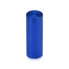 5/8'' Diameter X 2'' Barrel Length, Affordable Aluminum Standoffs, Blue Anodized Finish Easy Fasten Standoff (For Inside / Outside use) [Required Material Hole Size: 7/16'']