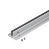12'' Length Clear Aluminum Direct Sign Mounts for 1/4'' Substrate