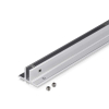 2'' Length Clear Aluminum Direct Sign Mounts for 1/4'' Substrate