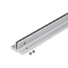 12'' Length Clear Aluminum Direct Sign Mounts for 1/8'' Substrate