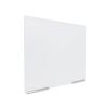Clear Acrylic Sneeze Guard 36'' Wide x 30'' Tall, with (2) 10'' Clear Anodized Aluminum Channel Mounts
