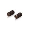 Set of 2 pieces of Cell Phone / Tablet Aluminum Standoffs, Bronze Anodized Finish