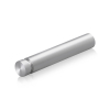 1/2'' Diameter X 2-1/2'' Barrel Length, Aluminum Flat Head Standoffs, Clear Anodized Finish Easy Fasten Standoff (For Inside / Outside use) Tamper Proof Standoff [Required Material Hole Size: 3/8'']