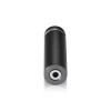 3/4'' Diameter X 2-1/2'' Barrel Length, Aluminum Flat Head Standoffs, Titanium Anodized Finish Easy Fasten Standoff (For Inside / Outside use) Tamper Proof Standoff [Required Material Hole Size: 7/16'']