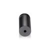 7/8'' Diameter X 1-3/4'' Barrel Length, Aluminum Flat Head Standoffs, Titanium Anodized Finish Easy Fasten Standoff (For Inside / Outside use) Tamper Proof Standoff [Required Material Hole Size: 7/16'']