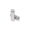 3/4'' Diameter X 1-3/4'' Barrel Length, (304) Stainless Steel Polished Finish. Easy Fasten Standoff (For Inside / Outside use) Tamper Proof Standoff [Required Material Hole Size: 7/16'']