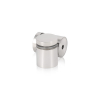 7/8'' Diameter X 3/4'' Barrel Length, (304) Stainless Steel Polished Finish. Easy Fasten Standoff (For Inside / Outside use) Tamper Proof Standoff [Required Material Hole Size: 7/16'']